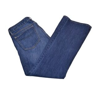 Gap 1969 Curvy Bootcut Jeans Women 31/12r Blue Excellent Stretch Denim Casual